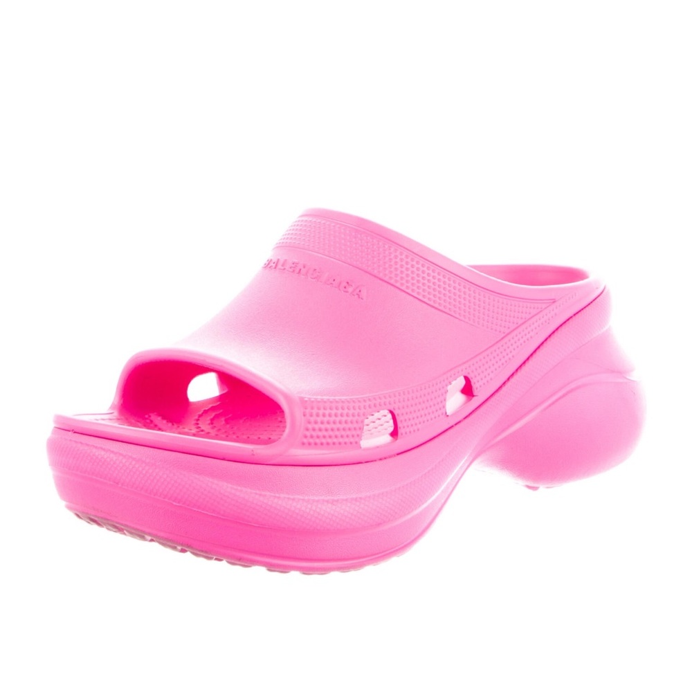 Balenciaga Vibrant Pink Slides